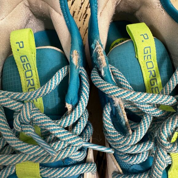 Nike PG 3 Paul George Lure Platinum Blue Basketball Shoes Men’s Sz 9 A02607-005 - Picture 7 of 10